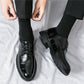 🔥🔥Chaussures en cuir d'affaires décontractées à imprimé crocodile pour hommes