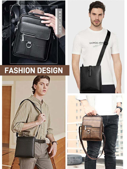 💐50% KORTING! Casual schoudertas voor heren – Strakke stijl voor werk en reizen 🕶️💼【Beperkte aanbieding】