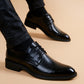 Chaussures classiques vintage à bout pointu pour hommes