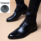 Chaussures classiques vintage à bout pointu pour hommes