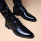 Chaussures classiques vintage à bout pointu pour hommes
