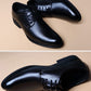 Chaussures classiques vintage à bout pointu pour hommes