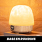 Lampe de Nuit Audio Bluetooth avec Effet de Vague d'Eau