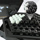 🎁Jeu d'échecs intellectuel noir et blanc pour la famille