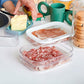 🔥50% korting🔥3 Layer Reusable Food Storage Containers with Lid Clear Fridge Crisper