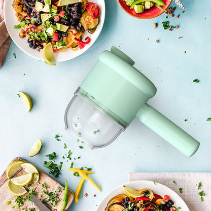 ⚡ 50% KORTING! 🥗 Elektrische Oplaadbare Groentehakker & Schaaf – Veelzijdig, Krachtig & Eenvoudig te Reinigen – Perfect voor Snel Snijden van Groenten & Fruit 🍴