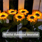 🌞Zonnebloem LED-tuinsteker op zonne-energie