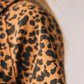 Wild Wish Leopard Denim Dress