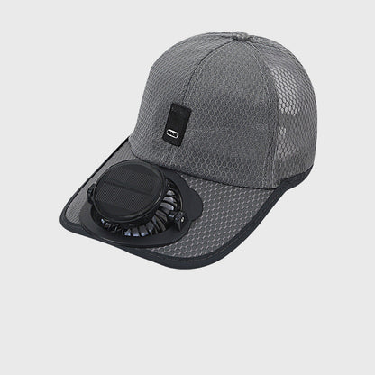 🔥De laagste prijs op het net🔥Ademende baseballpet met zonneventilator