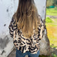 🌸Bomberjack met rits en zebraprint voor dames in de herfst🌸