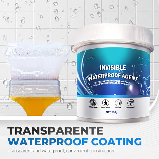 Transparante waterdichte coating voor binnen en buiten