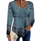 ✨✨Elegante damesblouse met lange mouwen en kanten rand