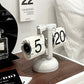 Moderne Digitale Mechanische Retro Klok met Inwendige Versnelling
