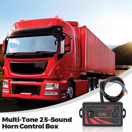 🔥🔥Multi-Tone 25-Sound Horn Control Box