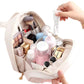Multi-pocket cosmeticatas in de vorm van een etui