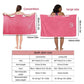 💖 Perfect geschenk - absorberende badhanddoek gemaakt van koraal fleece🌸