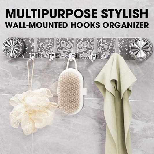 🔥Uitverkoop 50% korting🔥Multifunctionele stijlvolle wandhaken organize