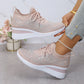 🎁2026 Nieuw binnen 60% KORTING💥👟 ✨Ademende Mesh Sneakers Met Strass: Fijn Voor De Zomer, Mooi Voor Elke Outfit!