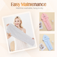 💥Tijdelijke aanbieding!🔥 Grote Haarhanddoek – Zachte Koraalstof – Snelle Absorptie & Elastische Band voor Dames 💕