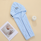 💥Tijdelijke aanbieding!🔥 Grote Haarhanddoek – Zachte Koraalstof – Snelle Absorptie & Elastische Band voor Dames 💕