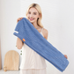 💥Tijdelijke aanbieding!🔥 Grote Haarhanddoek – Zachte Koraalstof – Snelle Absorptie & Elastische Band voor Dames 💕
