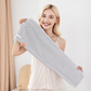 💥Tijdelijke aanbieding!🔥 Grote Haarhanddoek – Zachte Koraalstof – Snelle Absorptie & Elastische Band voor Dames 💕