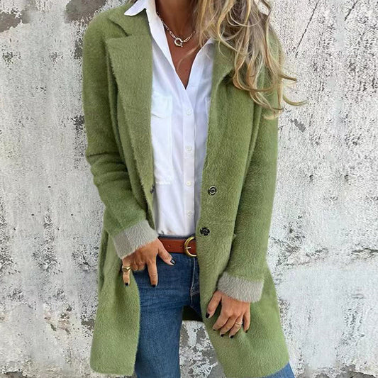 🍂🚚Gratis thuisbezorging✨🍁Klassieke halflange elegante jas voor dames