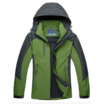 Heren outdoorjas voor prestaties – Winddicht, waterdicht en ademend🔥