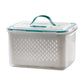 2-in-1 MAGIE: SLAAN AFDRINGEN ：Afdrenerend Vershoudend Voedselcontainer