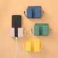 ✨ Koop 1, krijg 1 gratis! 🧰 Wandopbergdoos – ABS – 10×3×9,5 cm – 45 g – Brandvertragend – Zijhaken – Geel/Groen/Blauw/Roze – Voor Telefoon en Afstandsbedieningen 🏠