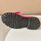 Elegante Lieve Plateau Loafers met Strik