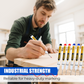 Sneldrogende marker op oliebasis met fijne precisiepunt