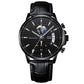 Lichtgevend waterdicht quartzhorloge voor heren