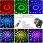 ✨ Magische LED Disco Bol – RGB Stroboscoop Effect, Afstandsbediening & Draagbaar (Creëer Instant FeestSfeer Voor Partijen, Karaoke & Meer!)