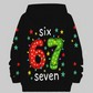 🎅"67" hoodie voor kinderen – Zacht, trendy en geïnspireerd door de virale meme 🎮👕