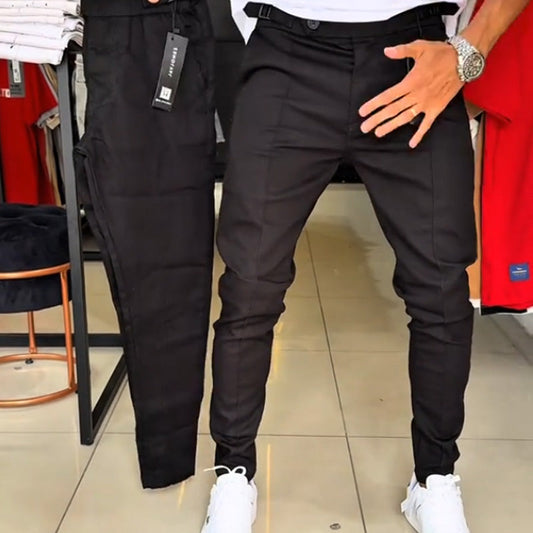 🔈🔈50% KORTING🔥👖 Slim-fit herenbroek met verstelbare tailleband