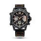 🎄Kerstdeal ALTIJD 50% KORTING!✨ Multifunctioneel Herenhorloge (Dubbel Display) – 3ATM Waterdicht, Quartz & Sportief (Perfect SinterklaasCadeau voor Moderne Mannen!)