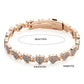 Dames Stralend Hartvormige Magnetische Koperen Armbanden