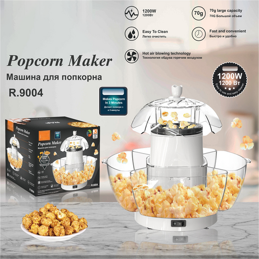 1200W Automatische hete lucht popcornmachine