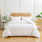 📢📢50% KORTING !! ⏰3-delige beddengoedset met opengewerkt en getuft patroon