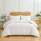 📢📢50% KORTING !! ⏰3-delige beddengoedset met opengewerkt en getuft patroon