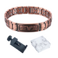 Magneetarmband voor heren met adelaarspatroon