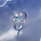 💍 Koop 1, krijg 1 gratis! ✨ Maansteen Ring – Ovaal Geometrisch Design – Stralende Zirconia – Zinklegering – Maten 5–10 – 2 Stijlen – Mystieke Elegantie 🌙