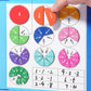 ⏳ 50% KORTING! ⏰ Magnetisch Fractie Demonstratieboek | Leer, Experimenteer & Ontdek wiskunde op een leuke manier