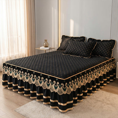 📢📢 NIEUWIGHEID 2026 – 50% KORTING ✨ Bedrokset met volants: laken, dekbedovertrek en kussensloop 💓🛏️ Elegantie en comfort gegarandeerd!