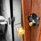 😱🔑 Stop met goedkope sloten die snel kapotgaan! Dé heavy-duty long throw gate lock van massief ijzer – dubbele toegang, 5 sleutels, mat zwart. 50% KORTING!