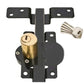 😱🔑 Stop met goedkope sloten die snel kapotgaan! Dé heavy-duty long throw gate lock van massief ijzer – dubbele toegang, 5 sleutels, mat zwart. 50% KORTING!