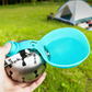 🐾💥 50% KORTING! Stop met het zoeken naar een plas water voor je hijgende hond! Deze opvouwbare RVS drinkfles klik je aan je tas, vouwt uit, en je huisdier drinkt altijd fris – geen gedoe, geen lekken.