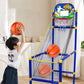⏰ NU 50% KORTING!⛹️Snelle verzending 🚚💨Stoere basketbalspel voor binnen voor kinderen met 4 ballen🏀
