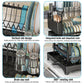 💥【LIMITED TIME 50% OFF】🔥 Tweelaags Schotel Droogrek | 360° Draaibare Afwateringstuit | Verticale Slots | Koolstofstaal | Zwart/Wit